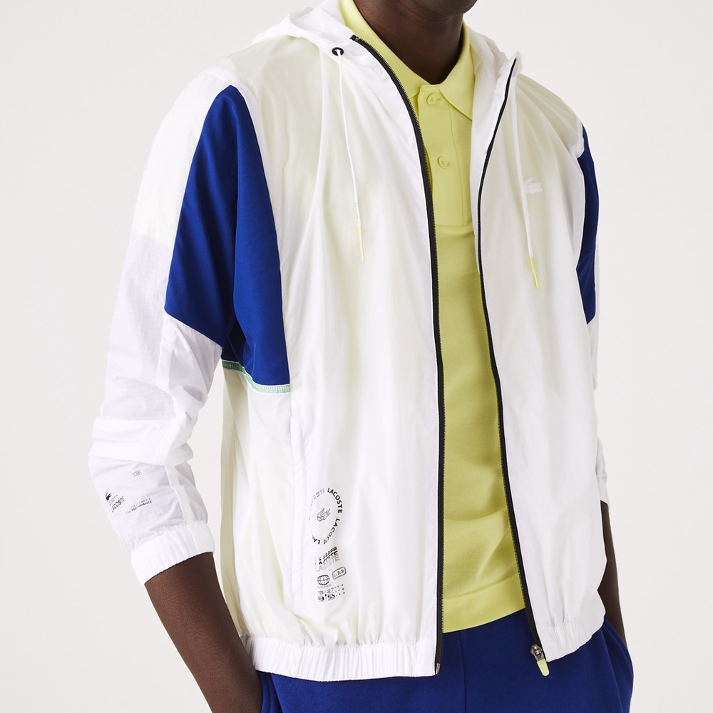新品未使用　ラコステ　テニス ウェア　パッカブル撥水ジップアップジャケット LACOSTE ラコステ テニスウェア メンズ パッカブル撥水ジップ