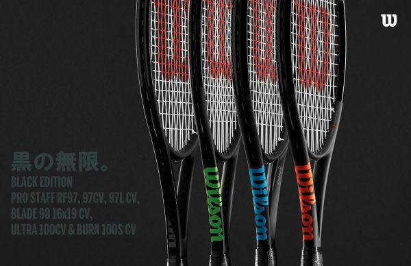 ウイルソン Wilson 硬式テニスラケット BURN 100S CV BLACK EDITION