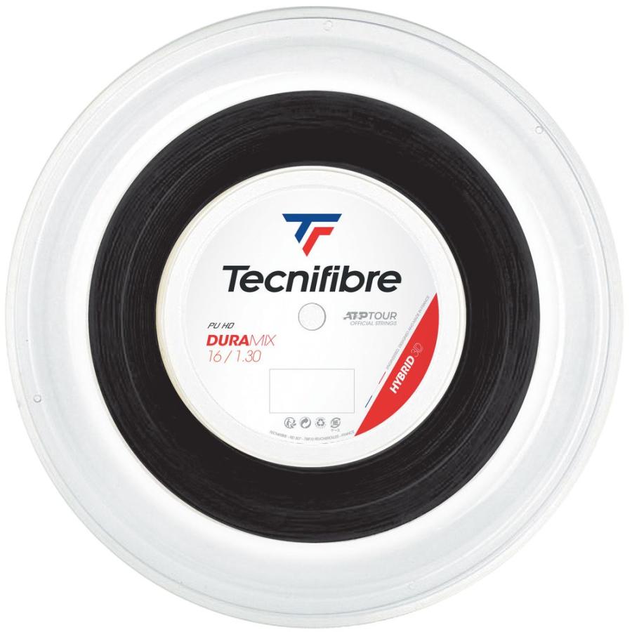 数量は多 テクニファイバー Tecnifibre テニスガット・ストリング BLACK CODE ブラックコード 1.28mm 200mロール  TFR412 TFSR401 『即日出荷』 通販