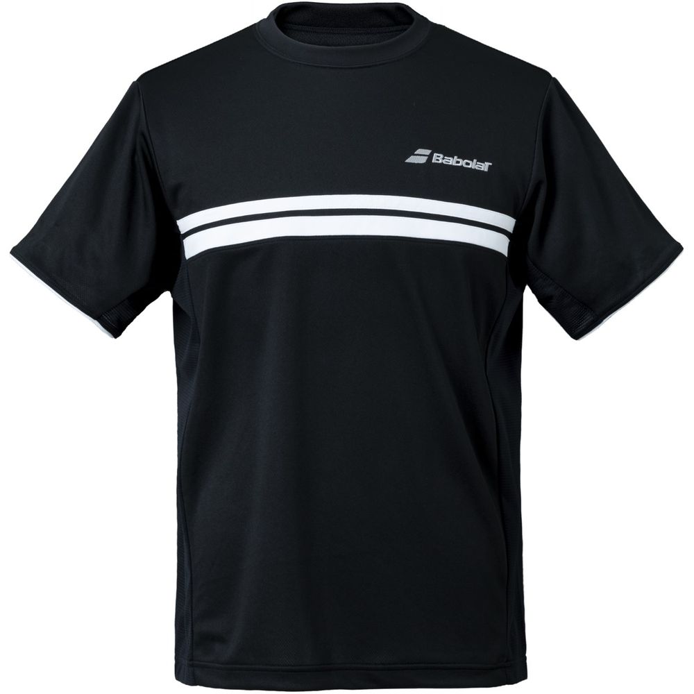 Babolat バボラ テニスウェア 半袖Tシャツ BUG1304黒メンズM新品 Babolat（バボラ） 『即日出荷』バボラ テニスウェア メンズ PURE