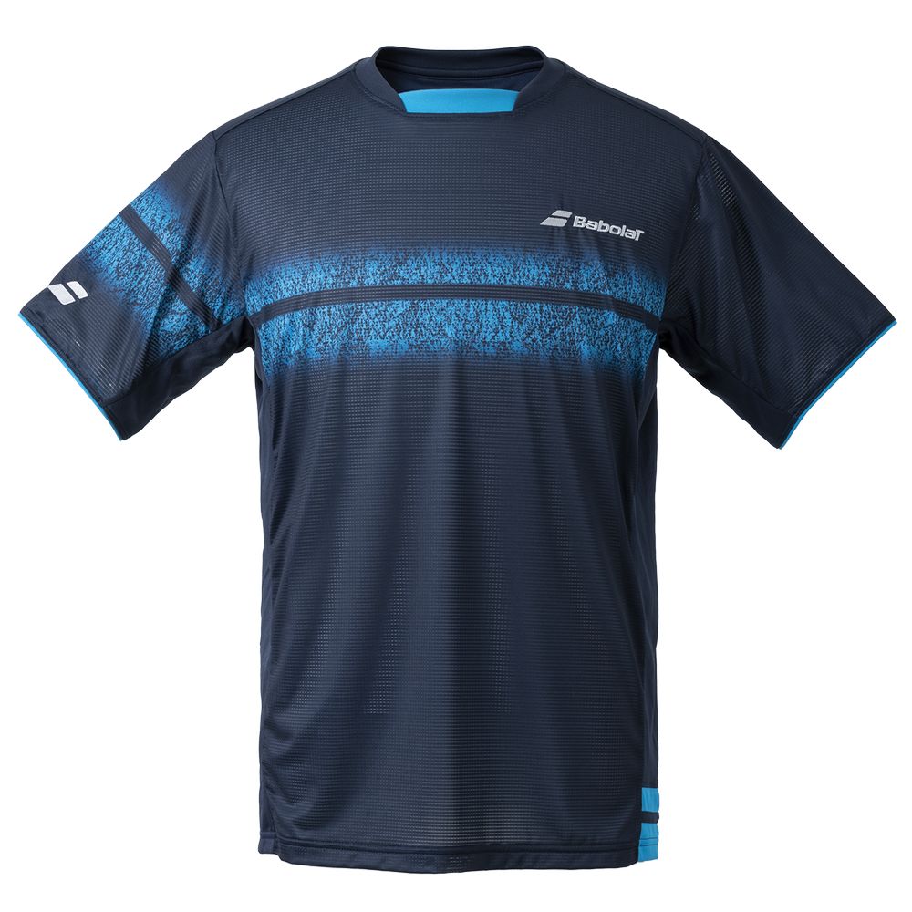 バボラ Babolat テニスウェア メンズ PURE SHORT SLEEVE SHIRT ゲーム 