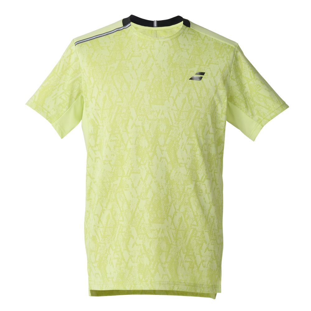 バボラ Babolat テニスウェア ユニセックス   PLAY SHORT SLEEVE SHIRT　 ショートスリーブシャツ BUG6350 2026FW | Babolat | 01