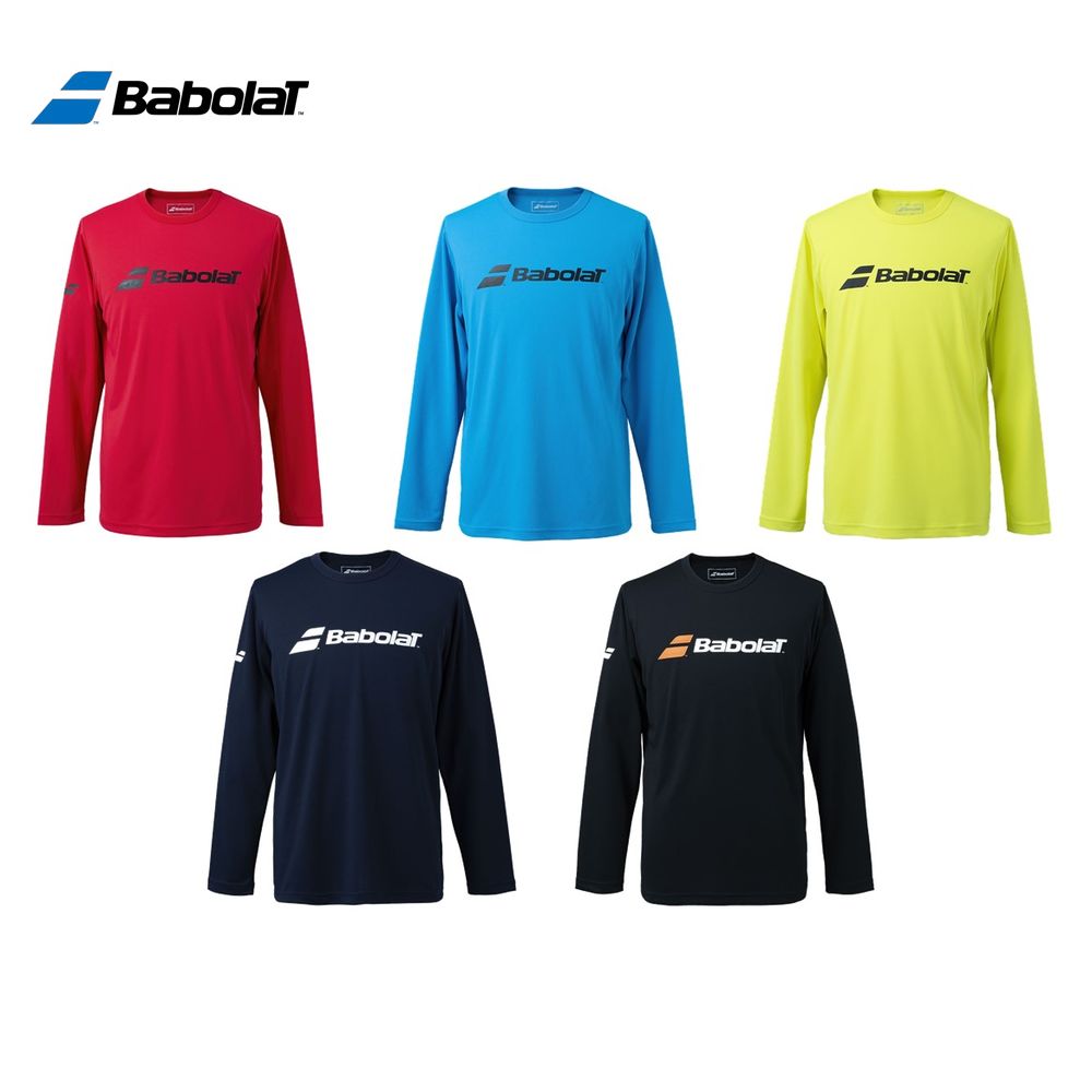 バボラ Babolat テニスウェア メンズ CLUB LONG SLEEVE SHIRT ロングスリーブシャツ BUP1560C 2021FW『即日出荷』