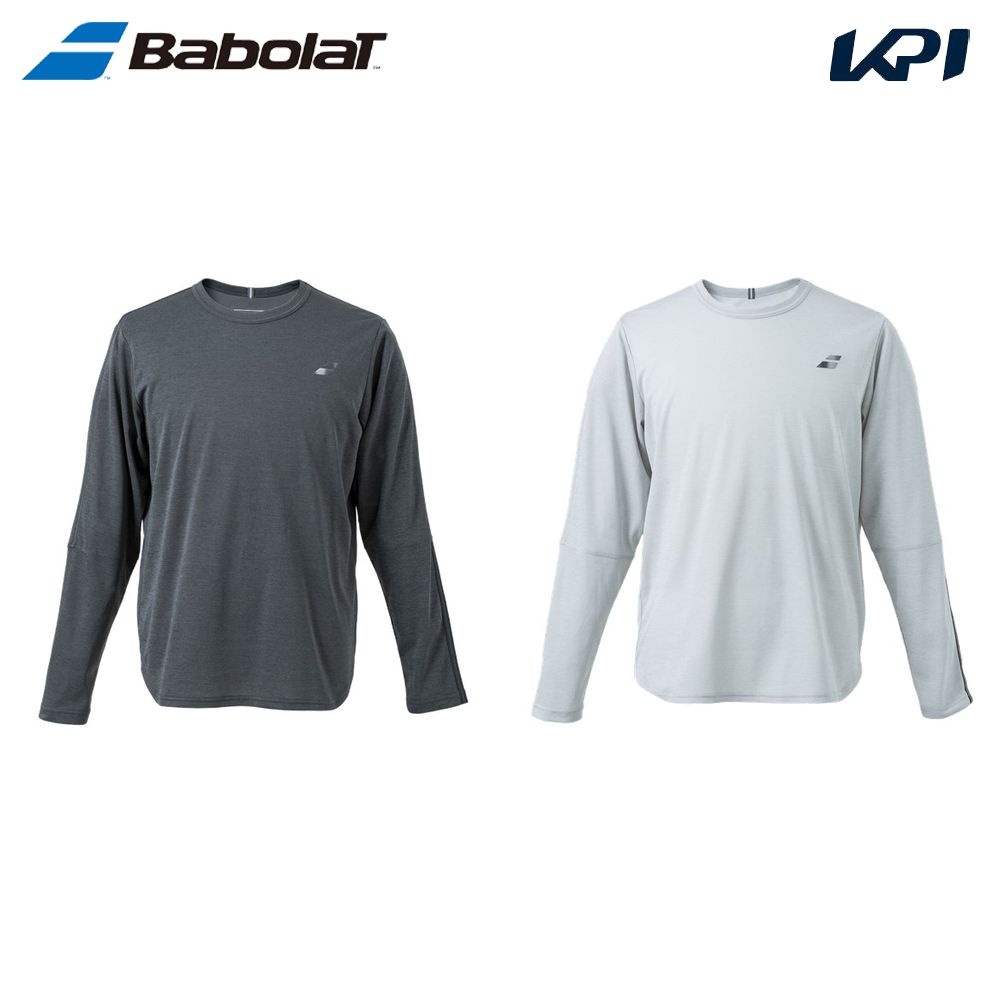 バボラ Babolat テニスウェア ユニセックス   VS LONG SLEEVE SHIRT 長袖Tシャツ BUP4500 2024SS｜kpi