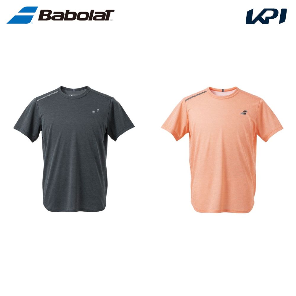 バボラ Babolat テニスウェア ユニセックス   VS SHORT SLEEVE SHIRT 半袖Tシャツ BUP4501 2024SS