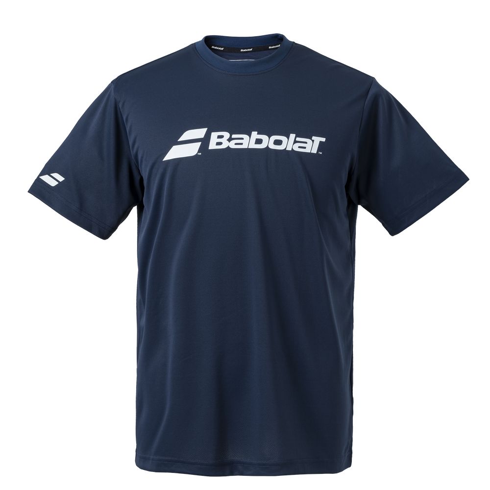 バボラ Babolat テニスウェア ユニセックス   CLUB SHORT SLEEVE SHIRT ショートスリーブ 半袖Tシャツ BUP4511C 2024SS｜kpi｜04