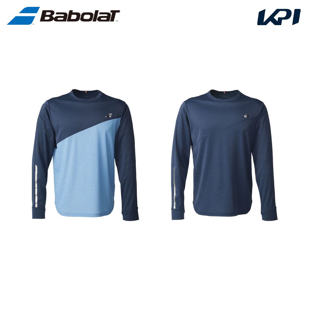 バボラ Babolat テニスウェア ユニセックス   VS LONG SLEEVE SHIRT 長袖Tシャツ BUP5500 2025SS