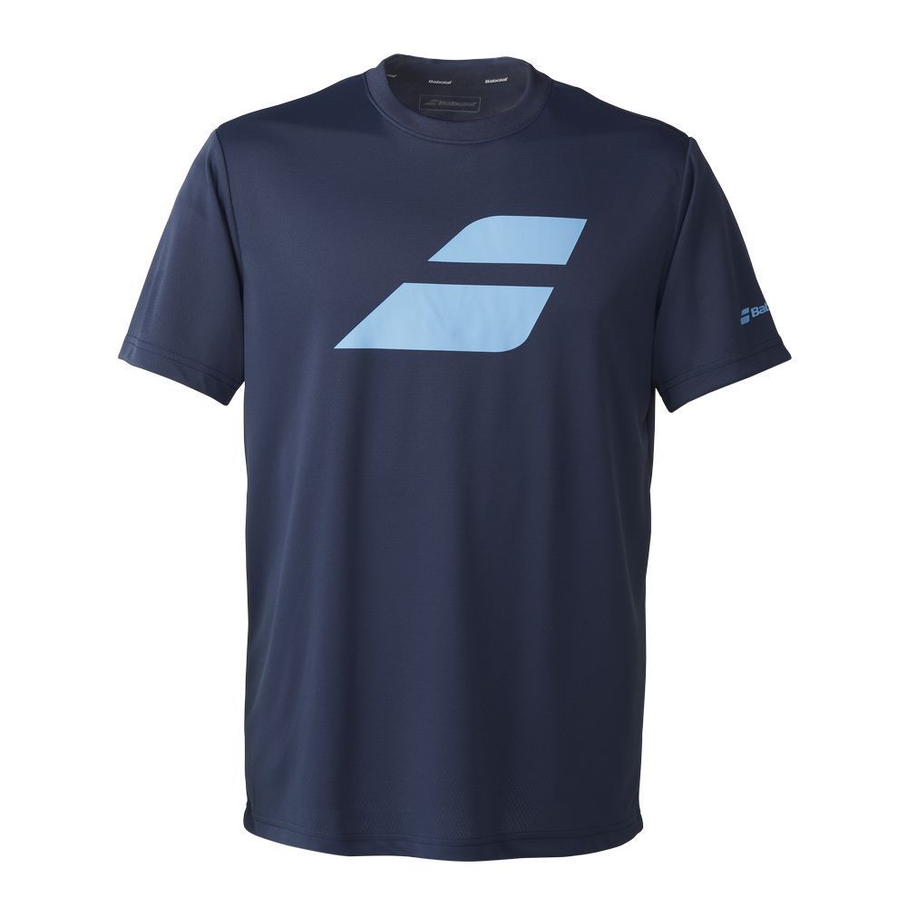 バボラ　Babolat ロゴ入りTシャツ ネイビー ホワイト ２枚セット新品 Babolat テニスウエア｜テニス｜スポーツ 通販 - Yahoo!ショッピング