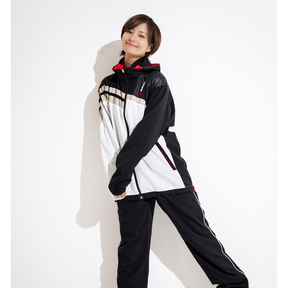 YONEX ウォームアップウェア Lサイズ ブラック テニス ウォームアップウエア（サイズ（S/M/L）：～SS(XS