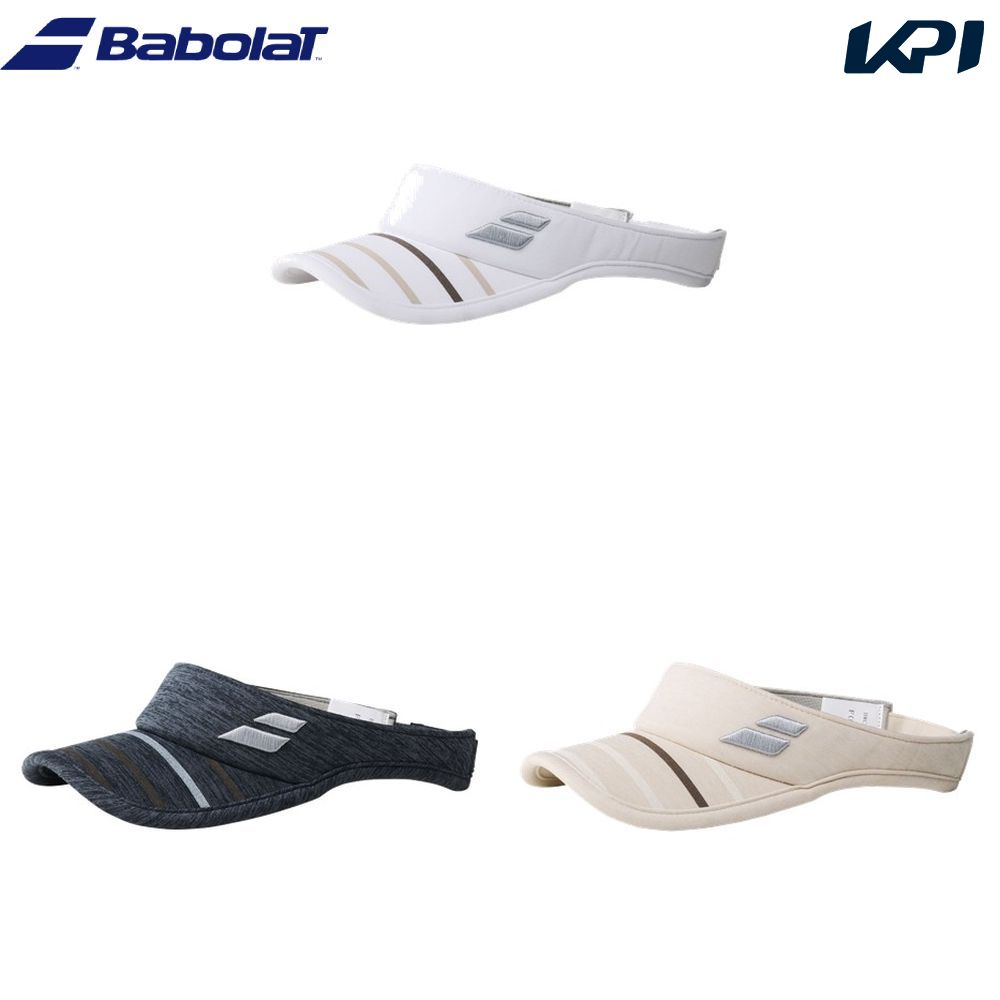 バボラテニスウェアシャツスコートバイザー　Mサイズ Babolat（バボラ） テニスキャップ・バイザー レディース PLAY VISOR