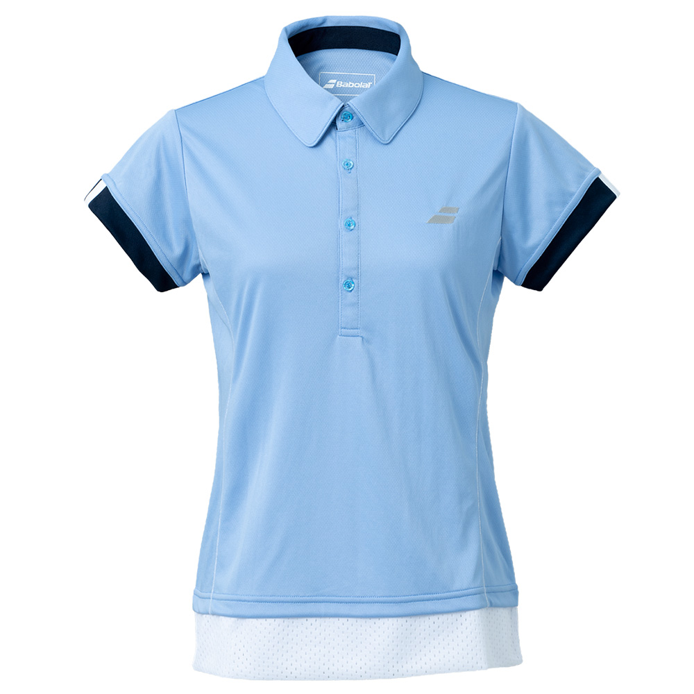 バボラ Babolat テニスウェア レディース CLUB SHORT SLEEVE SHIRT ショートスリーブシャツ BWG1331C 2021SS『即日出荷』｜kpi｜02