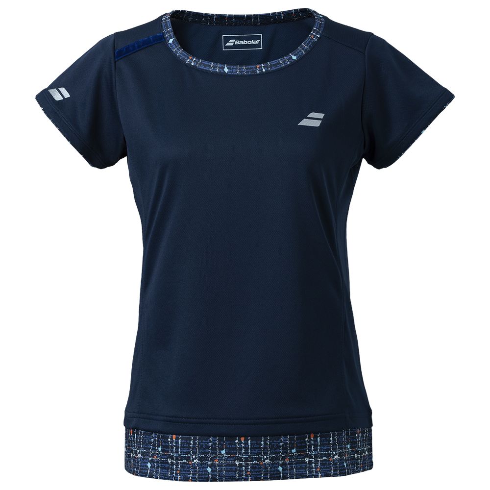 バボラ Babolat テニスウェア レディース PURE SHORT SLEEVE SHIRT