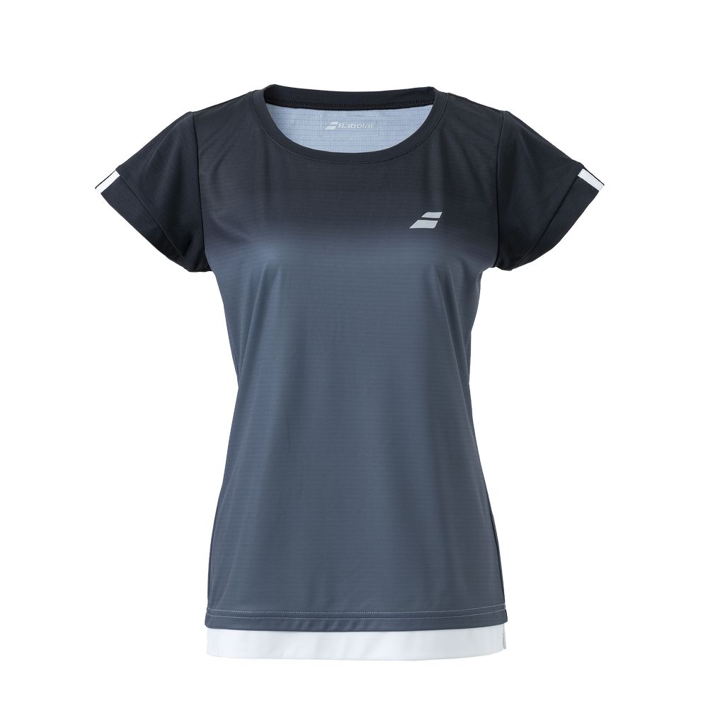 バボラ Babolat テニスウェア レディース   CLUB SHORT SLEEVE SHIRT...