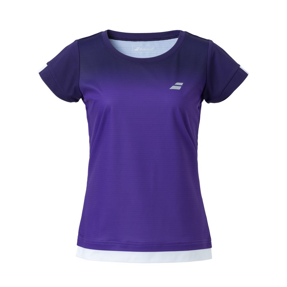 バボラ Babolat テニスウェア レディース クラブ ショートスリーブシャツ CLUB SHORT SLEEVE SHIRT BWG2332C-2023 2023FW | Babolat | 01