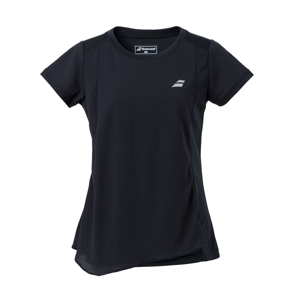 バボラ Babolat テニスウェア レディース ピュア ショートスリーブシャツ PURE SHORT SLEEVE SHIRT BWG3373 2023FW