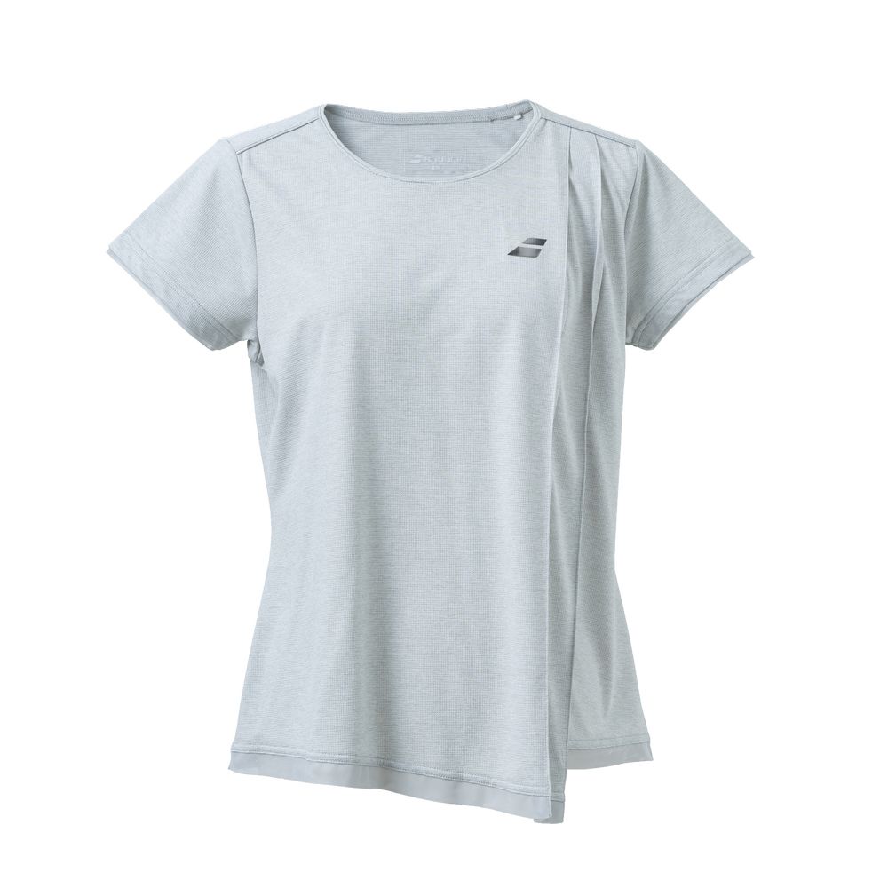 バボラ Babolat テニスウェア レディース   VS SHORT SLEEVE SHIRT 半...