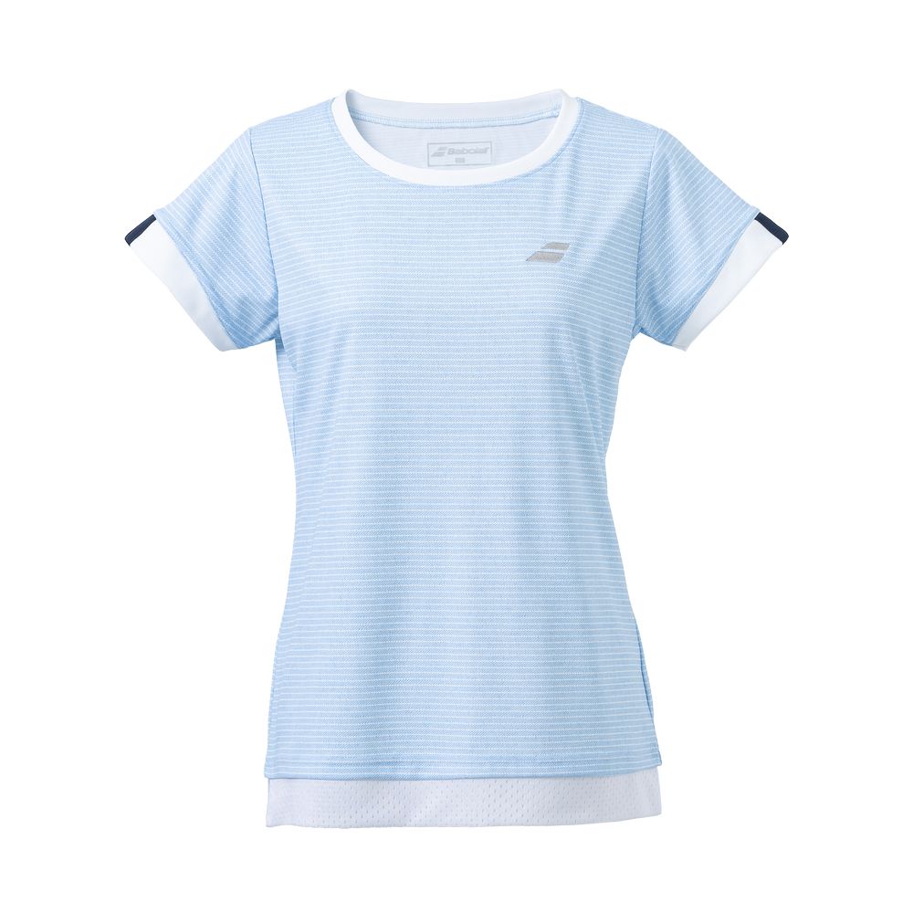 バボラ Babolat テニスウェア レディース   CLUB SHORT SLEEVE SHIRT...