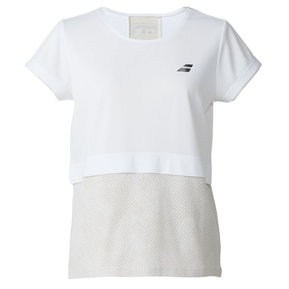 新品　バボラ　レディース　 ピンク Tシャツ　Ｌサイズ　テニス Babolat（バボラ） テニスウェア レディース VS SHORT SLEEVE SHIRT