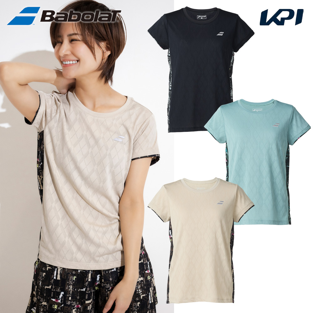 Babolat バボラ テニスウェア レディース PURE SHORT SLEEVE