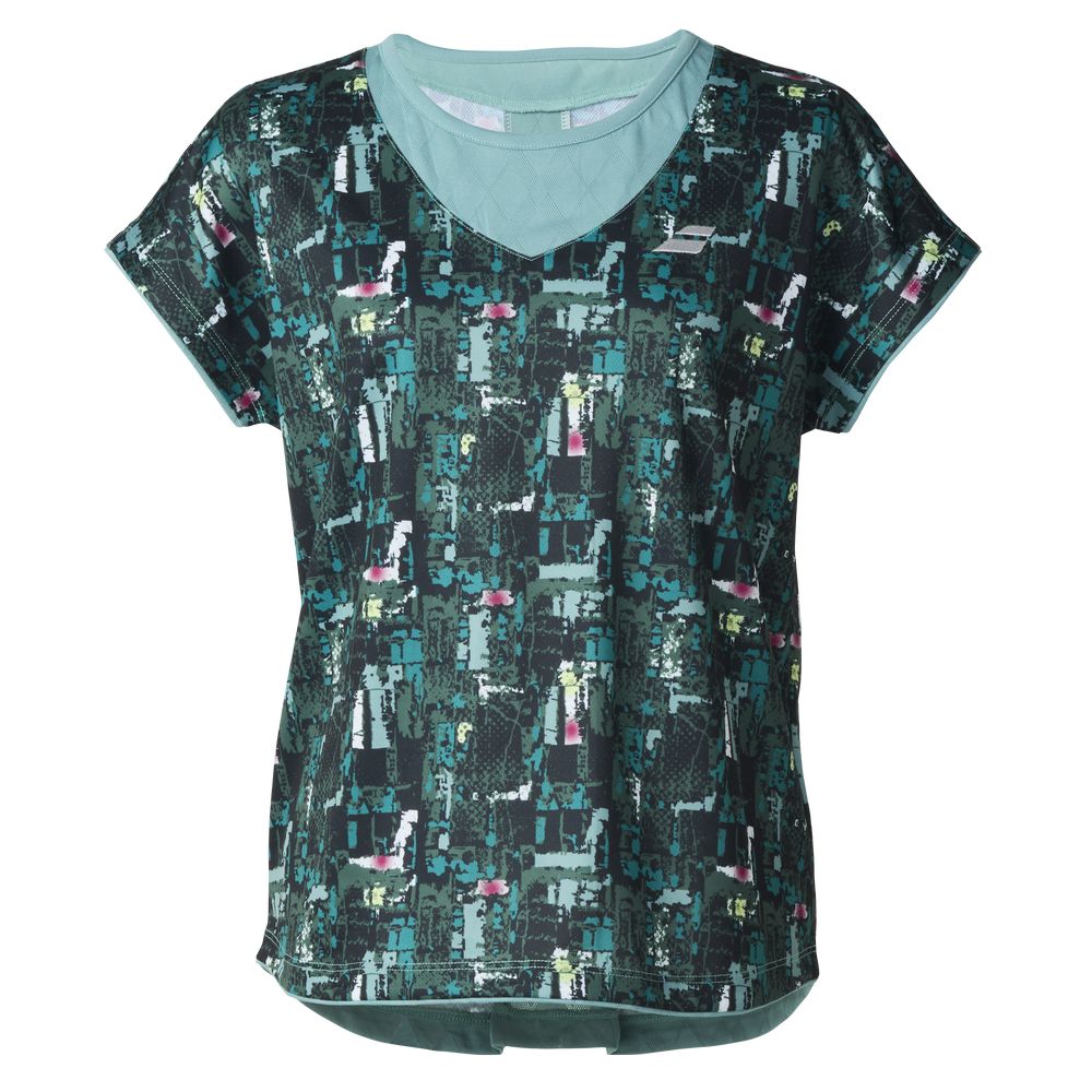バボラテニスウェアシャツスコートバイザー　Mサイズ Babolat バボラ テニスウェア メンズ PURE SHORT SLEEVE SHIRT