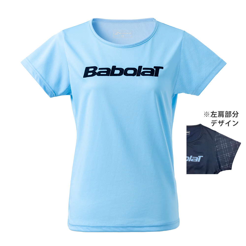 バボラ Babolat テニスウェア レディース PURE ショートスリーブ