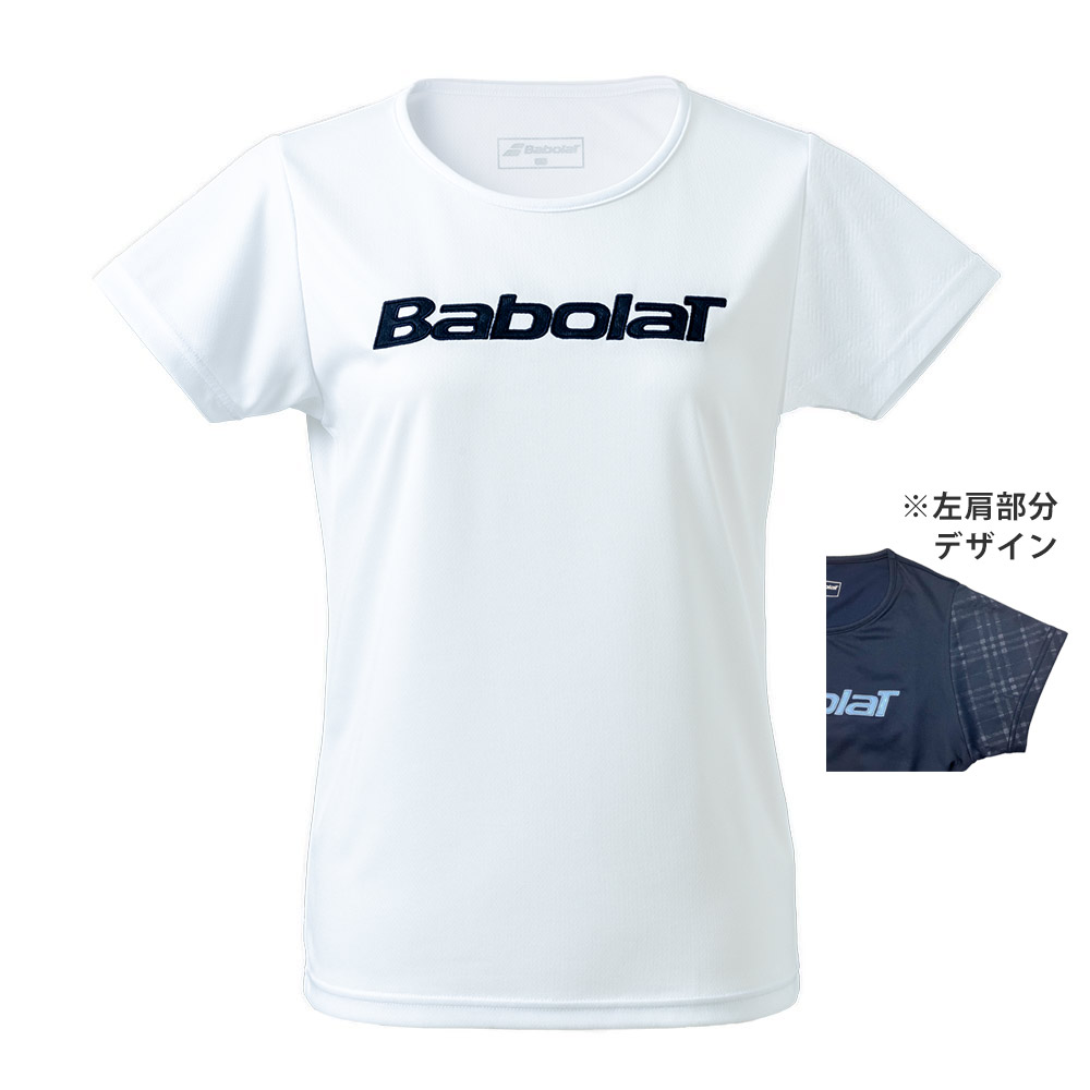 バボラ Babolat テニスウェア レディース PURE ショートスリーブ