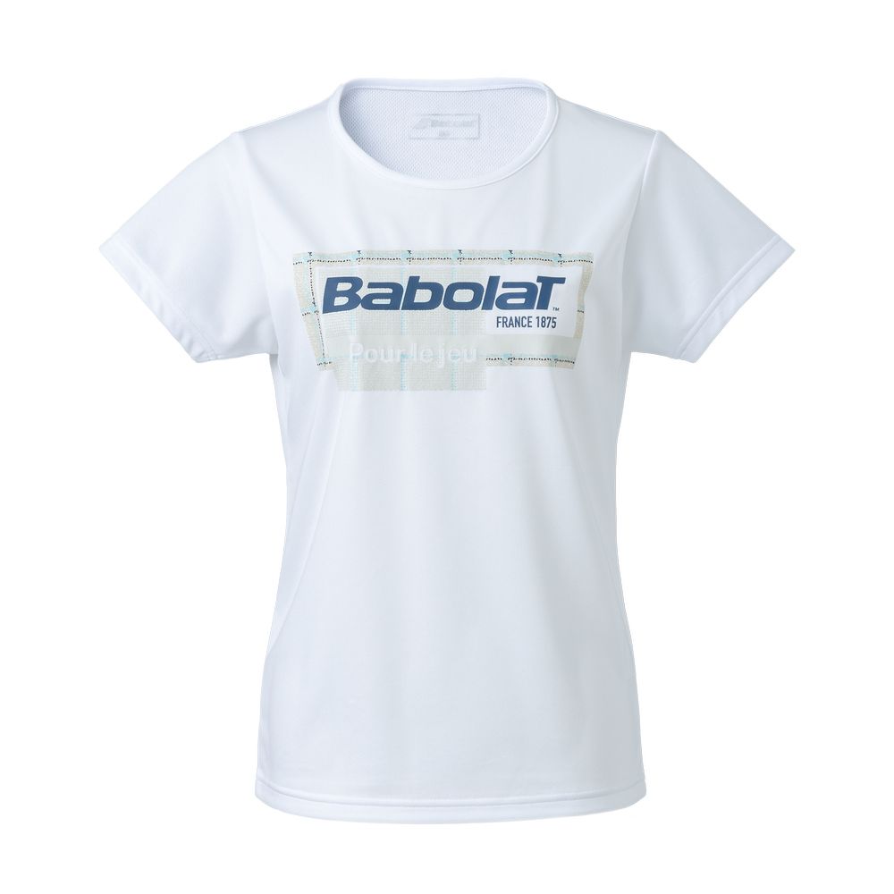 バボラ Babolat テニスウェア レディース ピュア ショートスリーブ