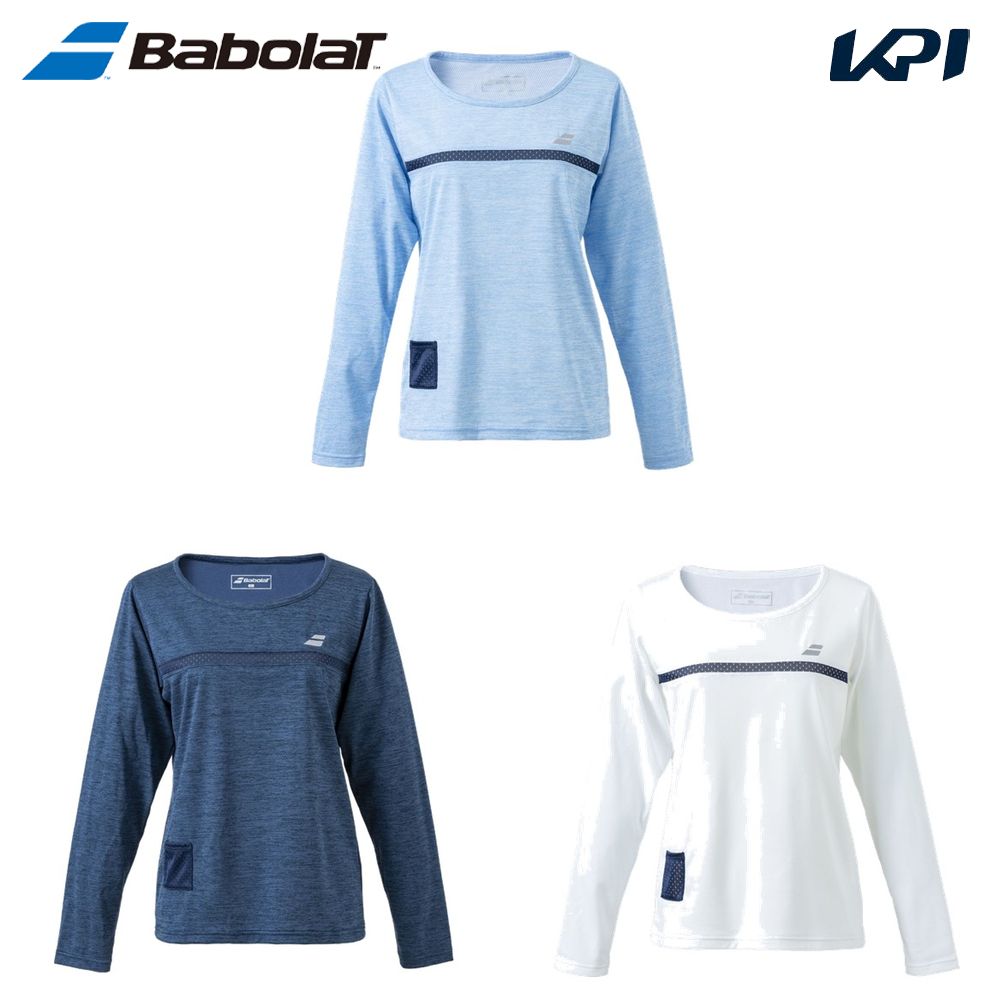 バボラ Babolat テニスウェア レディース PURE LONG SLEEVE SHIRT 長袖 