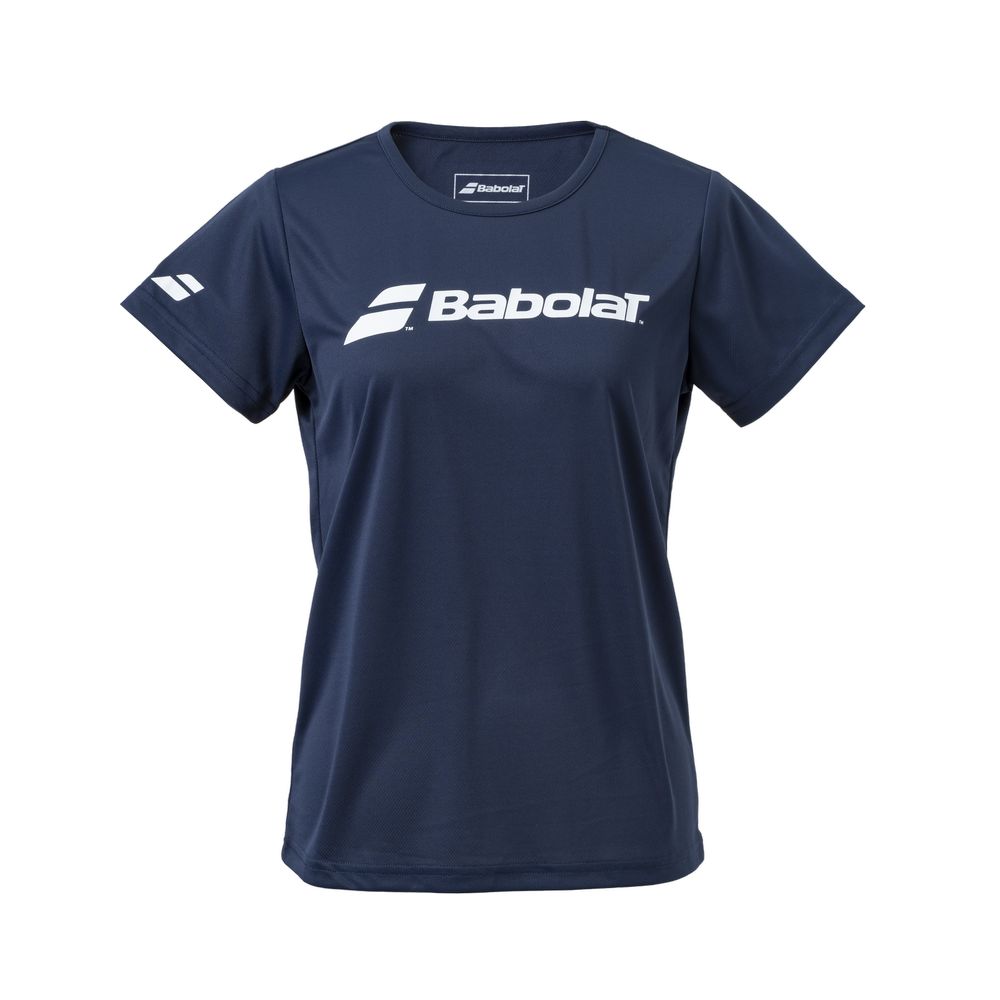 バボラ Babolat テニスウェア レディース   CLUB SHORT SLEEVE SHIRT ショートスリーブ 半袖Tシャツ BWP4530C 2024SS｜kpi｜04