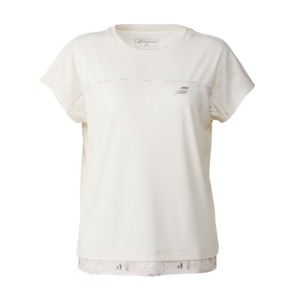 Babolat（バボラ） テニスウェア レディース PURE SHORT SLEEVE SHIRT