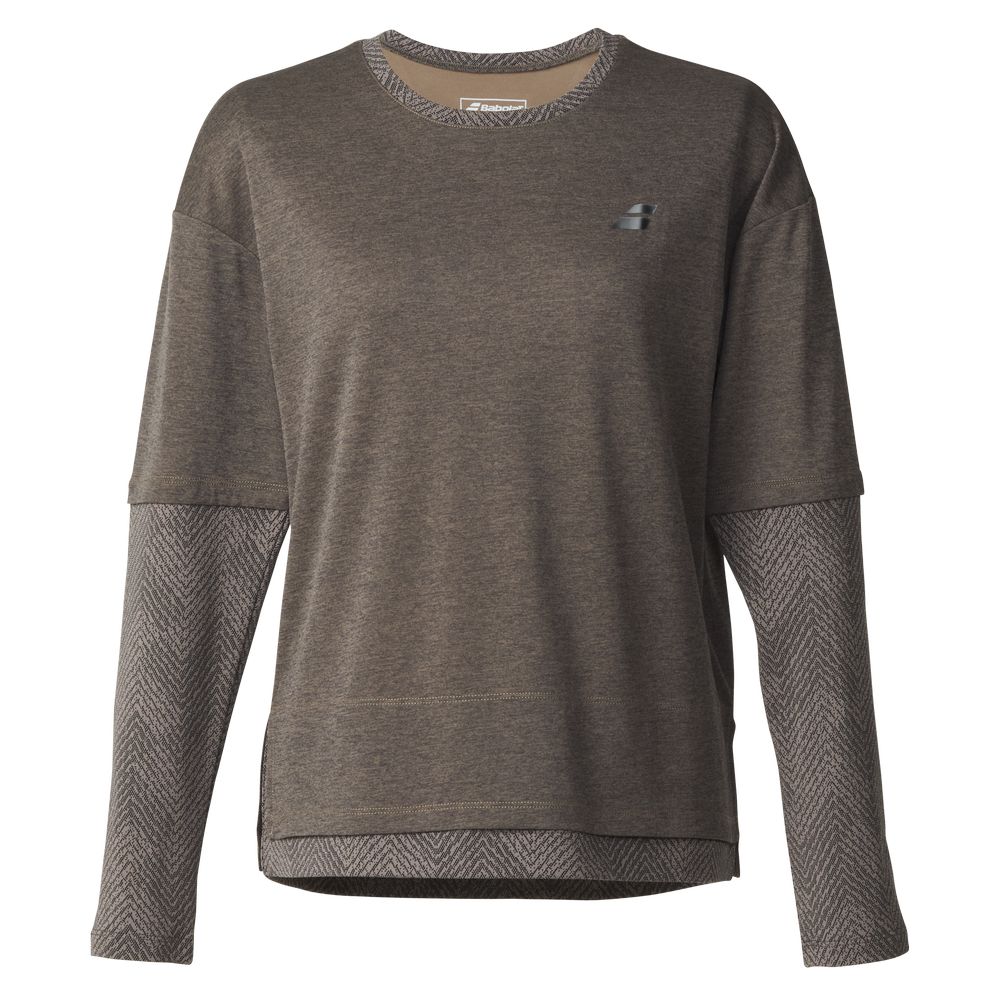 バボラ Babolat テニスウェア レディース   VS LONG  SLEEVE SHIRT ロングスリーブシャツ BWP5570 2025FW | Babolat | 02