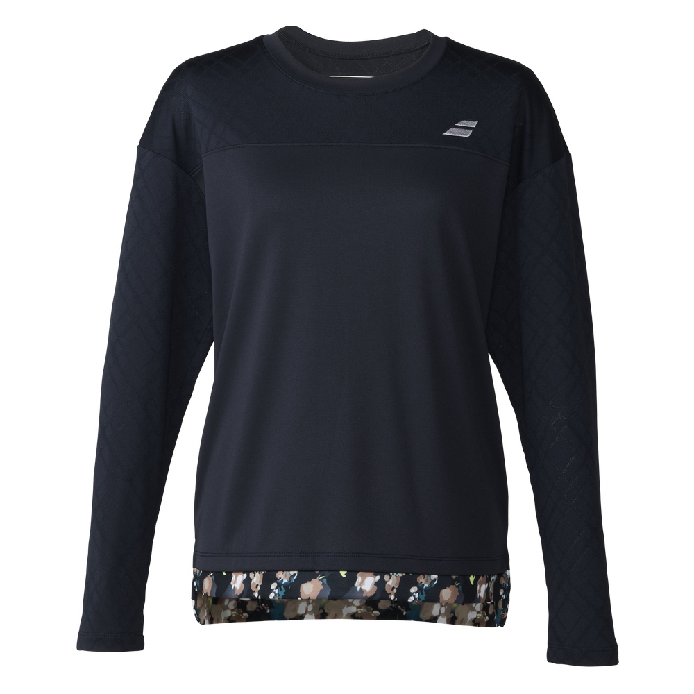バボラ Babolat テニスウェア レディース PLAY LONG SLEEVE SHIRT LOOSE FIT  ロングスリーブシャツ ルーズフィット BWP6523 2026SS 2月下旬発売予定※予約 | Babolat | 03