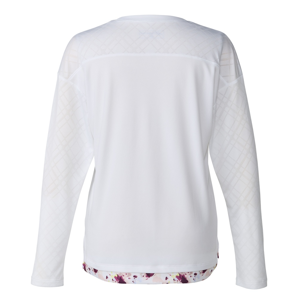 バボラ Babolat テニスウェア レディース PLAY LONG SLEEVE SHIRT LOOSE FIT  ロングスリーブシャツ ルーズフィット BWP6523 2026SS 2月下旬発売予定※予約 | Babolat | 04