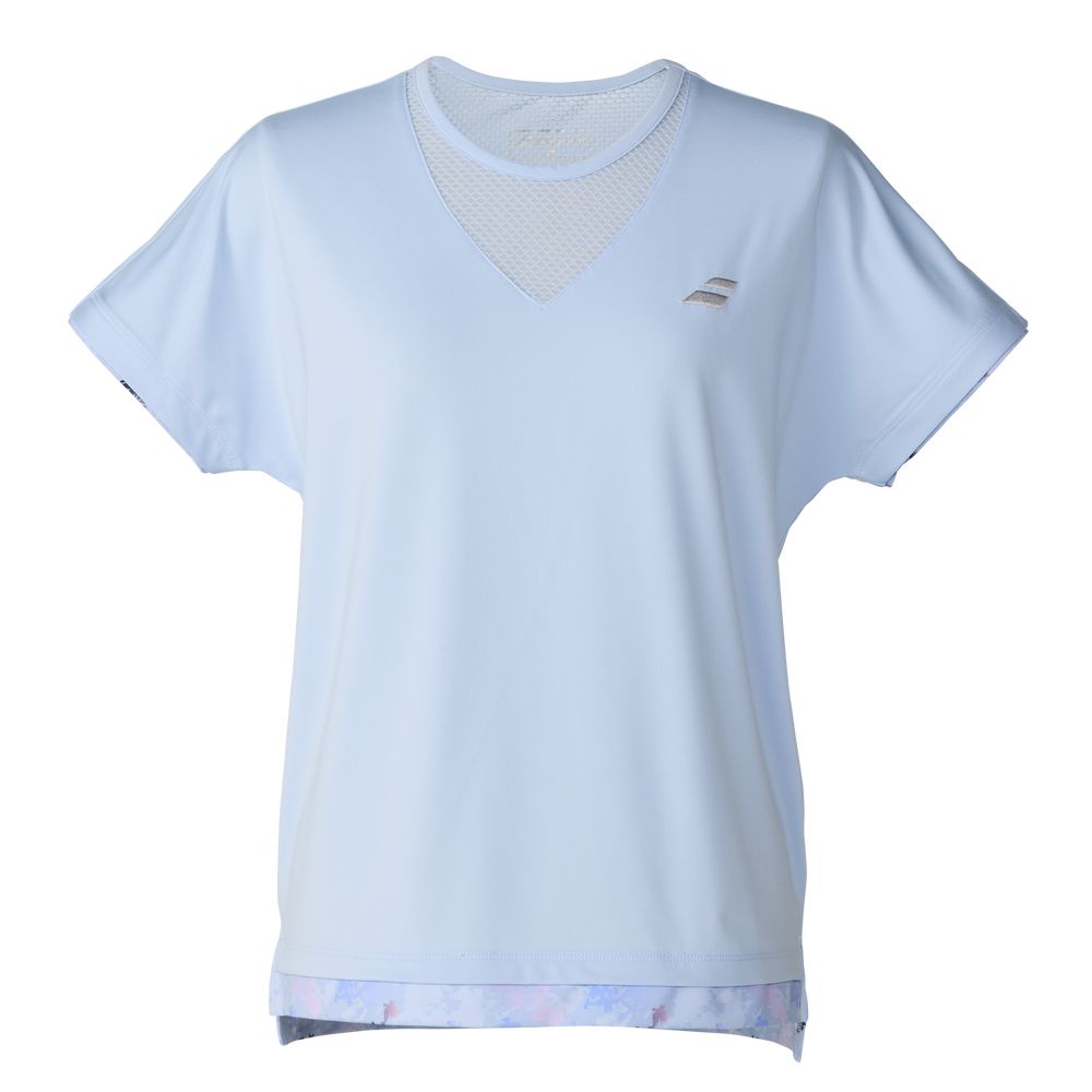 Babolat テニス シャツ（色：ネイビー系）｜ウエア｜テニス｜スポーツ