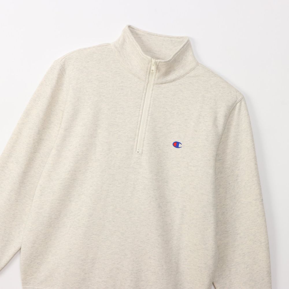 Champion（チャンピオン） マルチspウェア ユニセックス Half Zip Sweatshirt C3 B020 2025ss 