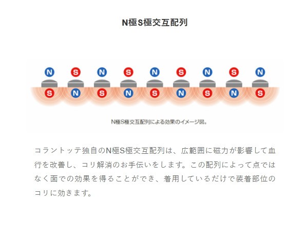 コラントッテ ネックレス カーボレイ Colantotte CARBOLAY 磁気
