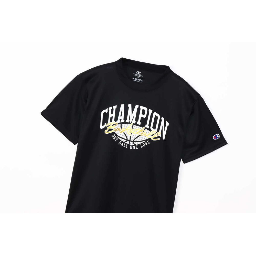 チャンピオン Champion バスケットウェア ジュニア   SHORT SLEEVE T-SHIRT CK-ZB322 2024SS｜kpi｜09