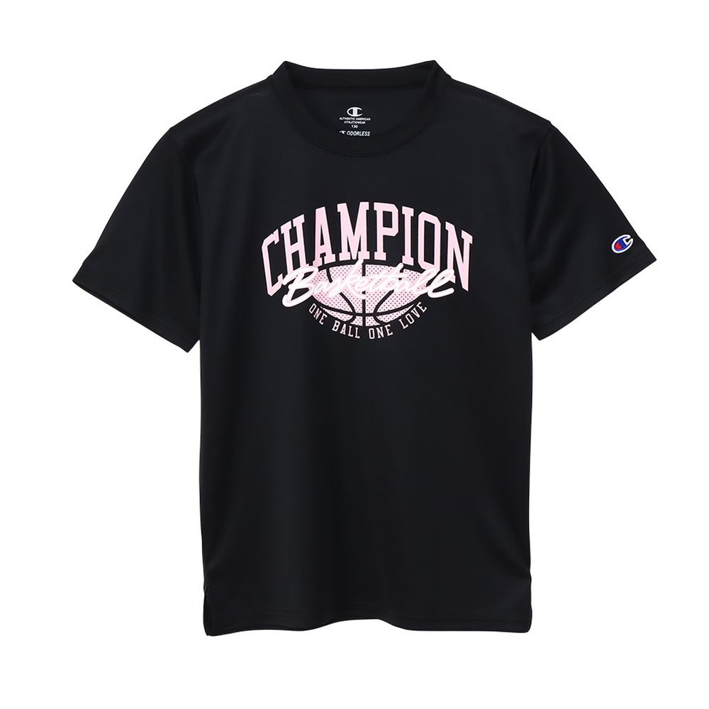 チャンピオン Champion バスケットウェア ジュニア   SHORT SLEEVE T-SHIRT CK-ZB322 2024SS｜kpi｜04