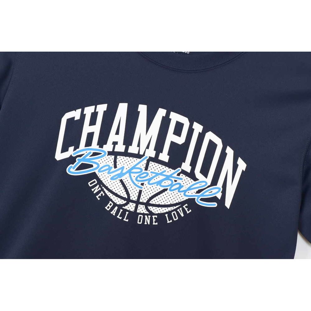 チャンピオン Champion バスケットウェア ジュニア   SHORT SLEEVE T-SHIRT CK-ZB322 2024SS｜kpi｜12