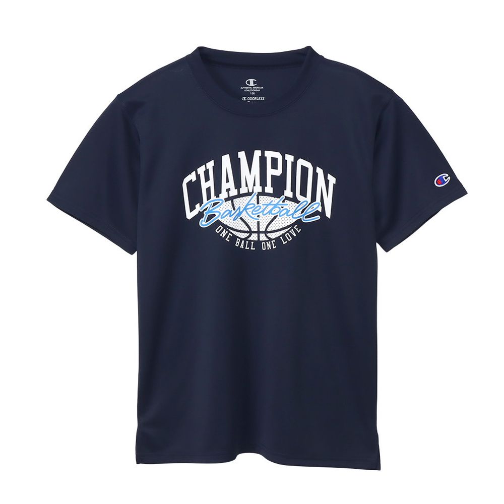 チャンピオン Champion バスケットウェア ジュニア   SHORT SLEEVE T-SHIRT CK-ZB322 2024SS｜kpi｜05