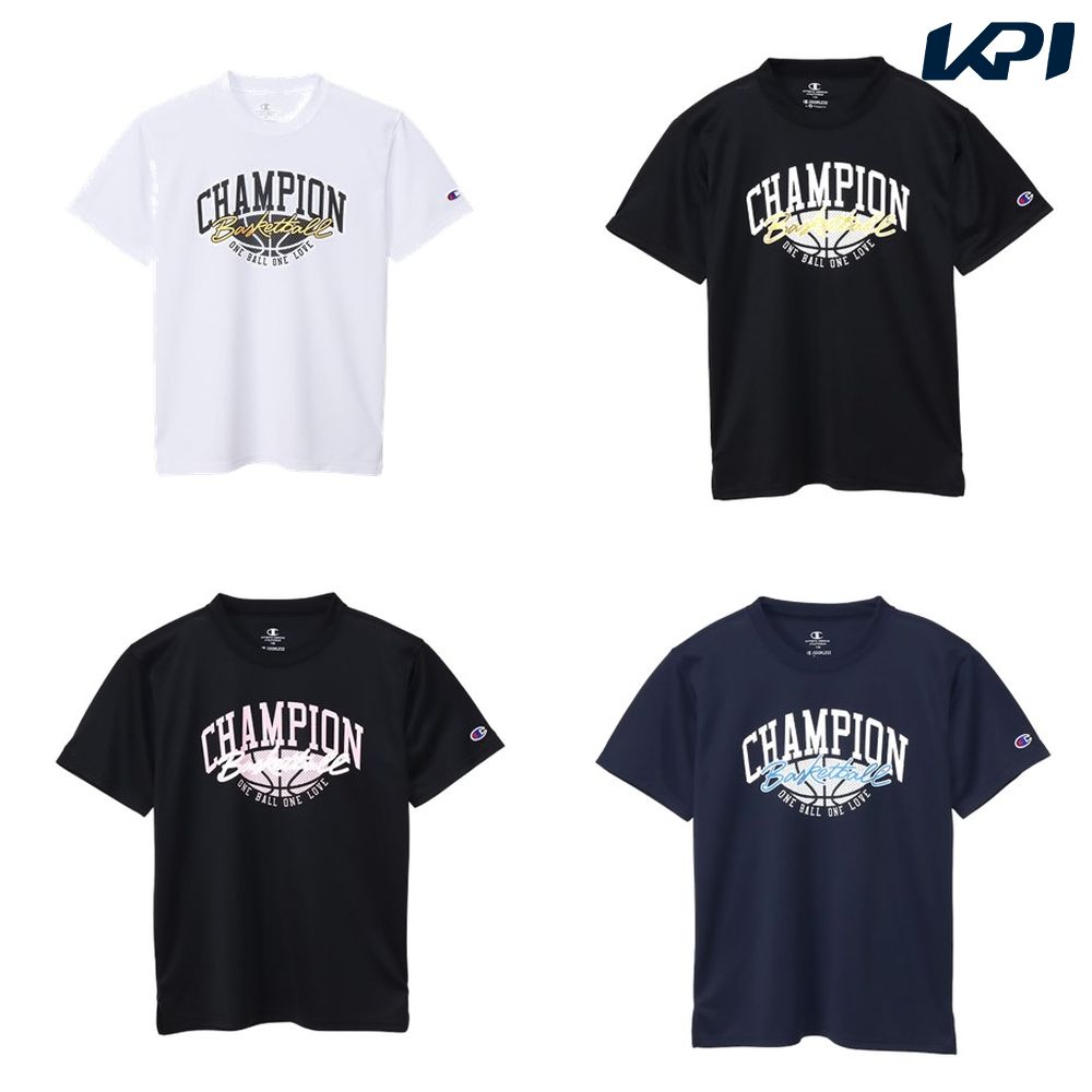 チャンピオン Champion バスケットウェア ジュニア   SHORT SLEEVE T-SHIRT CK-ZB322 2024SS｜kpi