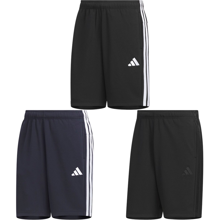 アディダス adidas マルチSPウェア メンズ   3 STRIPES REGULAR FIT DOUBLE KNIT ショーツ CS548 2026SS