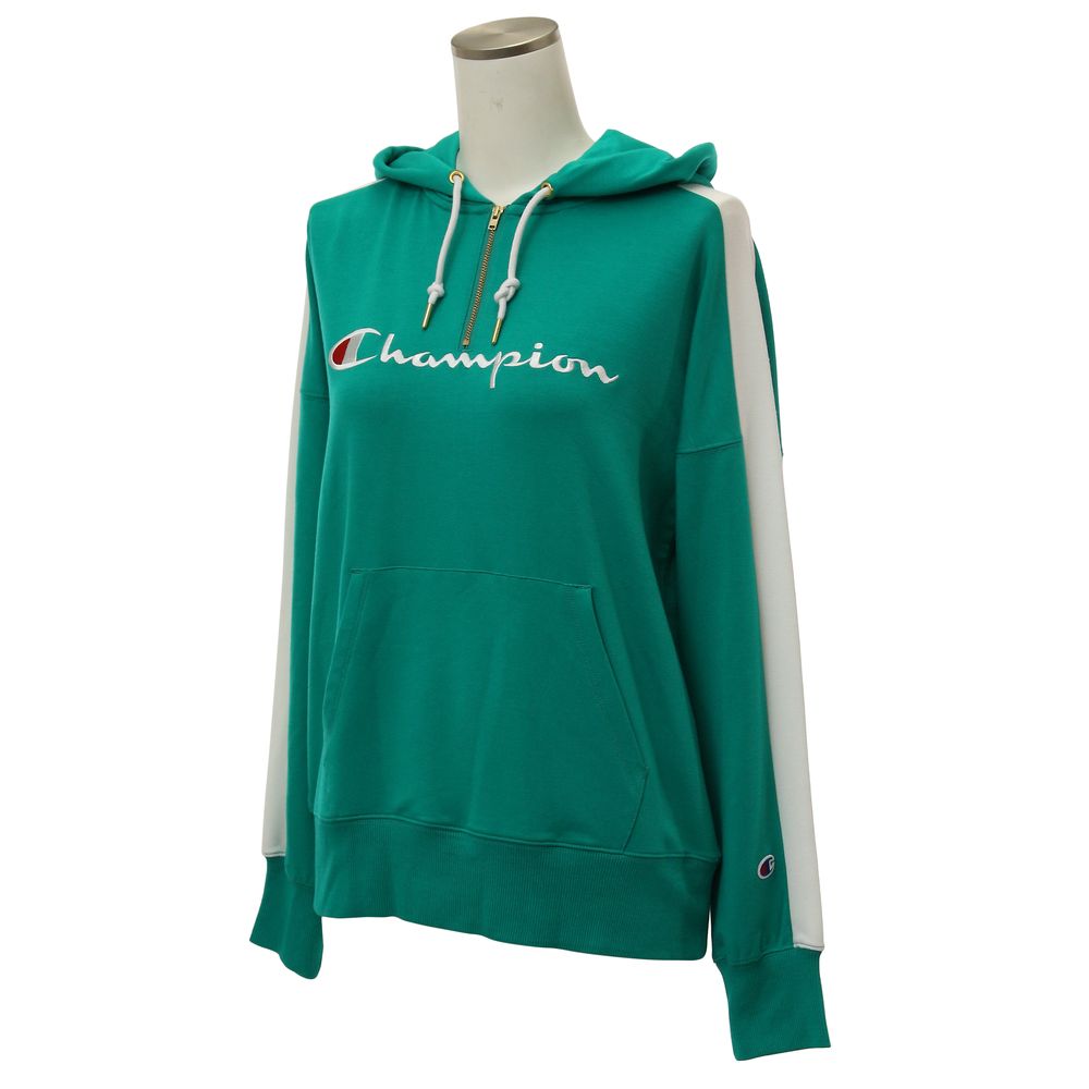 『即日出荷』チャンピオン Champion フィットネスウェア レディース HALF ZIP HOODED SWEATSHIRT CW-PS104 2019SS | Champion | 04