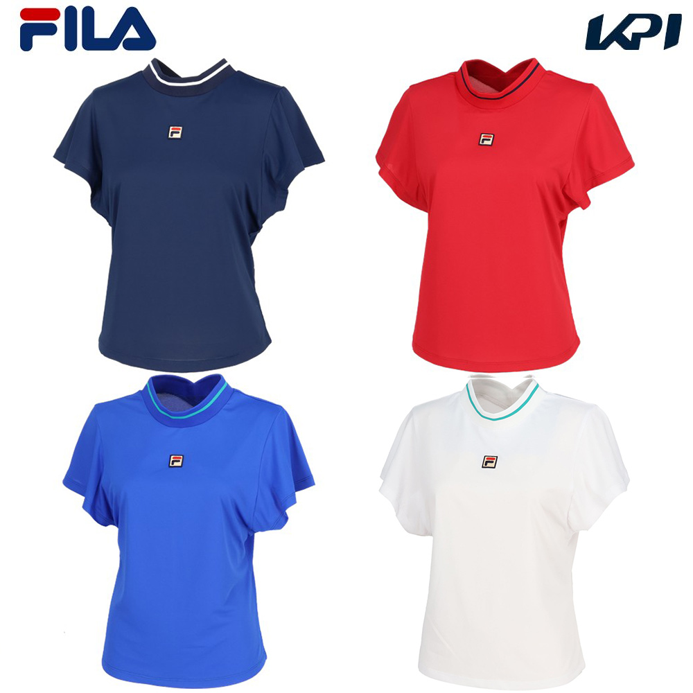 フィラ FILA テニスウェア レディース   ゲームシャツ CZ6FGW007 2026FW