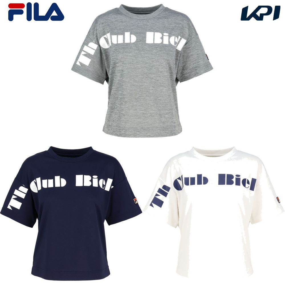 FILA（フィラ） テニスウェア レディース グラフィックTシャツ