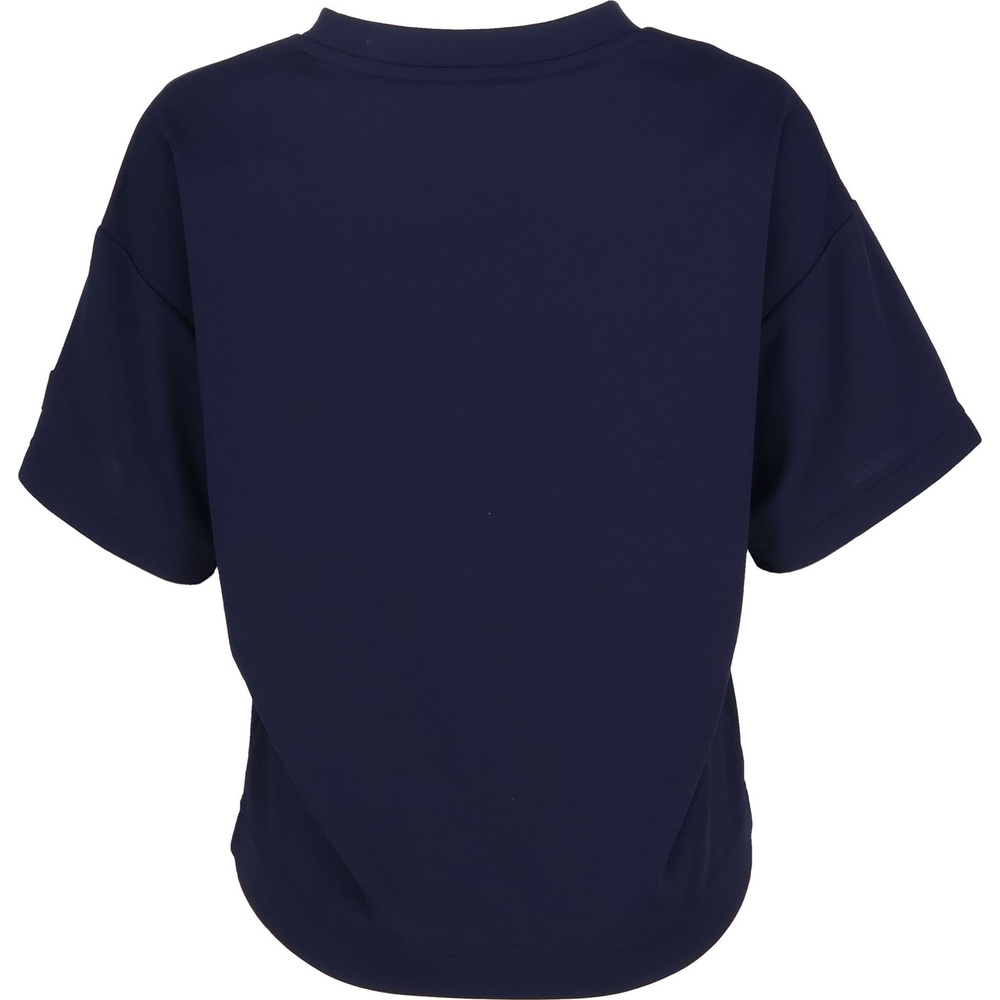 フィラ　テニスウェア　紺色トップス　Mサイズ　新品 FILA（フィラ） テニスウェア レディース グラフィックTシャツ