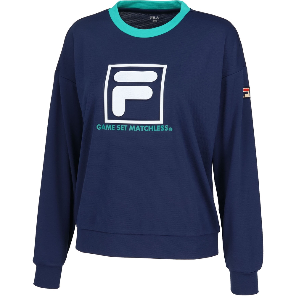 フィラテニスウェア　新品タグ付き FILA（フィラ） テニスウェア レディース ロングスリーブシャツ