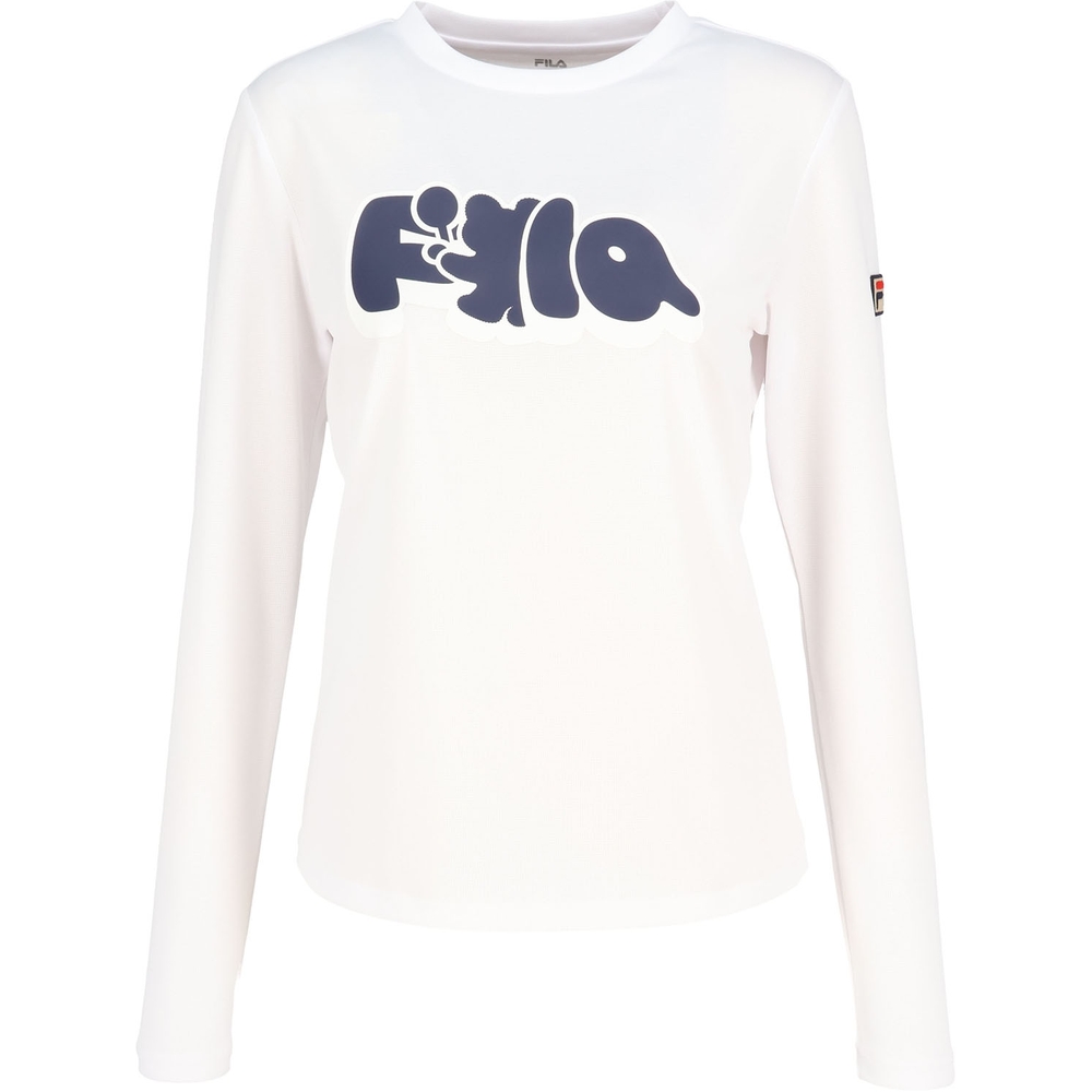 FILA（フィラ） テニスウェア レディース ロングスリーブグラフィック