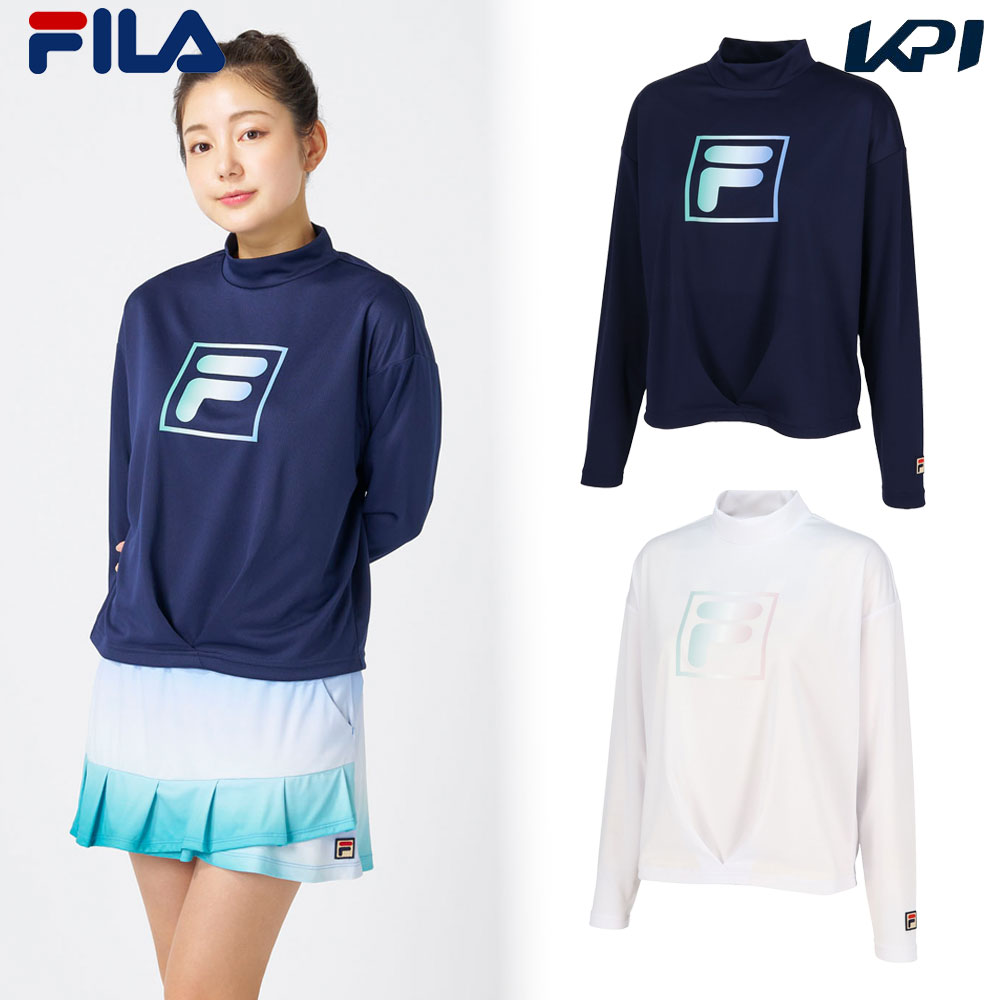 フィラ FILA テニスウェア レディース   ロングスリーブシャツ CZ6FGW043 2026FW