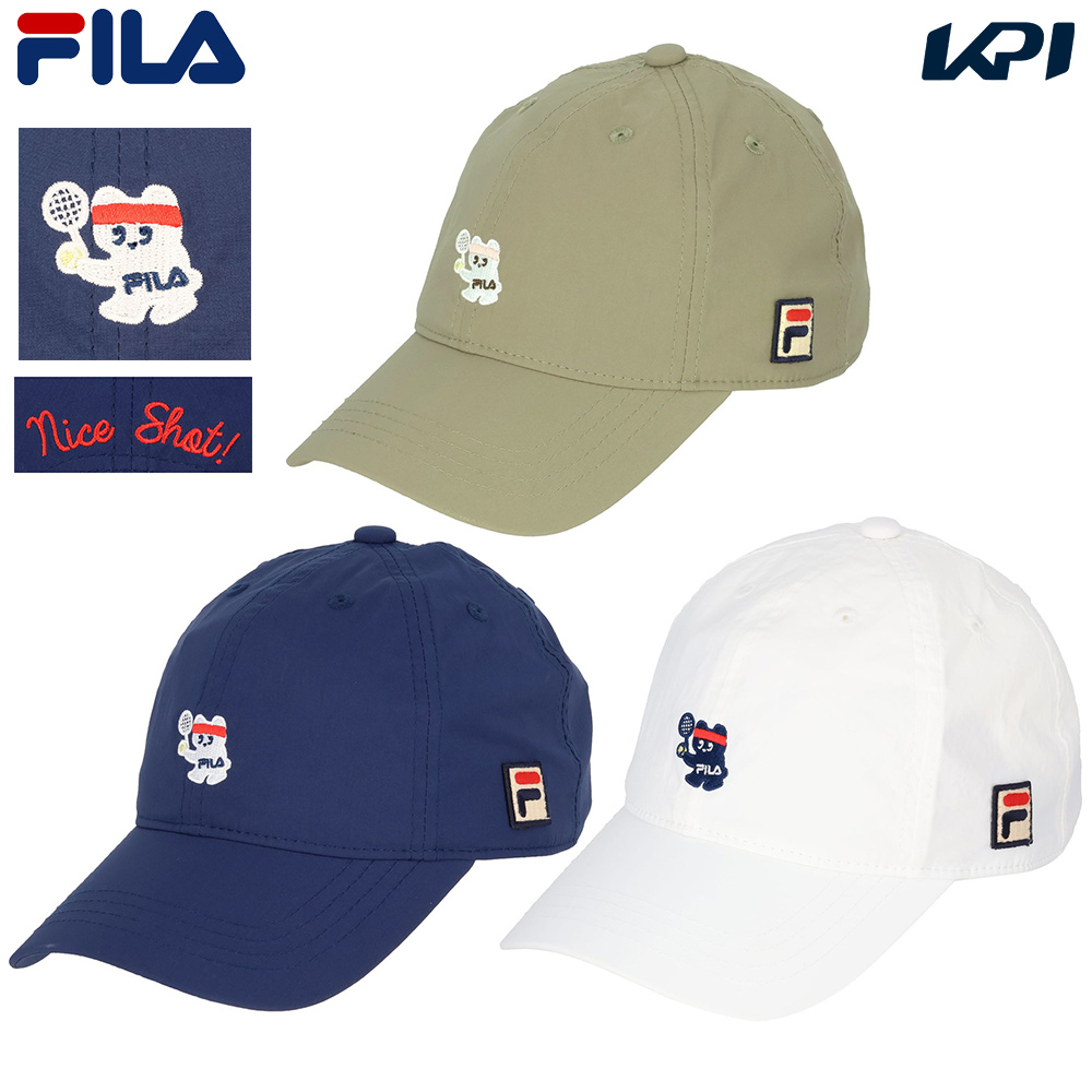 フィラ FILA テニスキャップ・バイザー レディース   キャップ ビエラベア CZ6FGW055 2026FW　9月上旬発売予定※予約